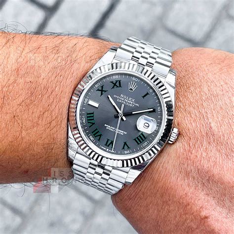 rolex datejust 41mm wimbledon 2024|rolex datejust 41mm fluted bezel.